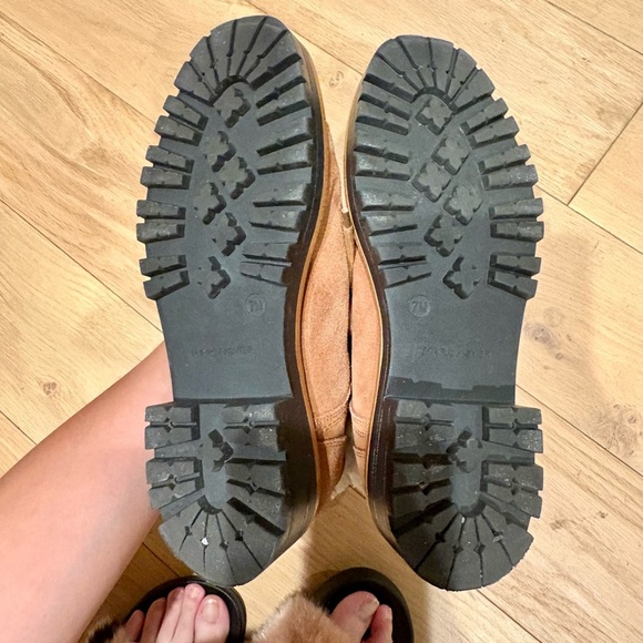 Marc Fisher Isalia Shearling Hiker Boots | Size 7 - Picture 6 of 7